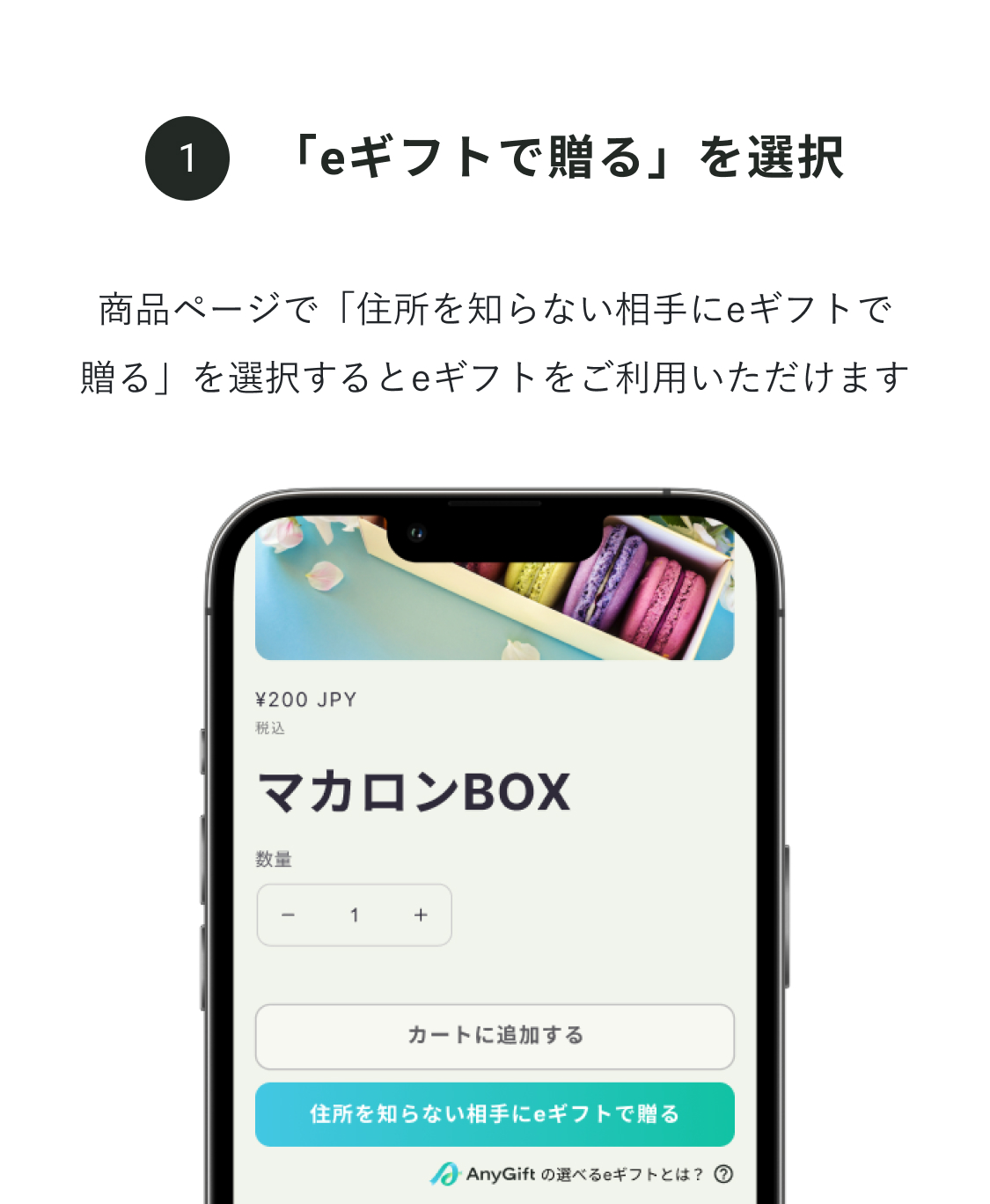 eギフトの贈り方①